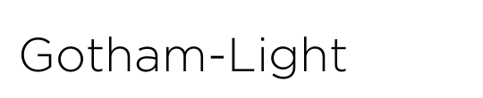 Download Gotham Light Font Mac